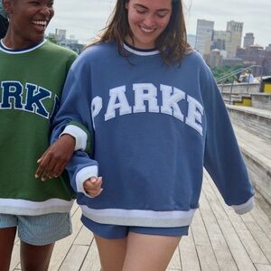 Parke vintage varsity crewneck